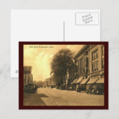 Main Street, Northampton, Massachusetts Briefkaart (Voorkant / Achterkant)