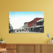 Main Street SceneWoodland, CA Canvas Afdruk (Insitu (Woonkamer))