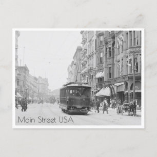 Main Street, Springfield Briefkaart