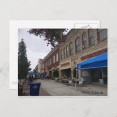 Main Street - Twin Herfsten Briefkaart (Voorkant / Achterkant)