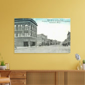 Main Street Watch WestLewiston, MT Canvas Afdruk (Insitu (Woonkamer))