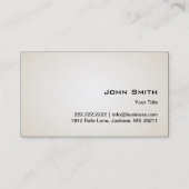 Main tenant le carte de visite de consultation (Dos)