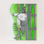 Main tiré Walnut Hill Farm et Barn Puzzle (Vertical)