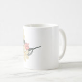 Main tirée florale Mug (Devant droit)