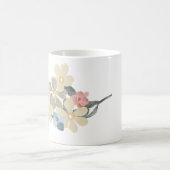 Main tirée florale Mug (Centre)