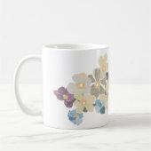 Main tirée florale Mug (Gauche)