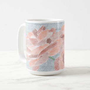 Main tirée florale Mug
