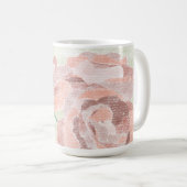 Main tirée florale Mug (Devant droit)