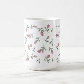 Main tirée Rosebud floral Mug (Centre)