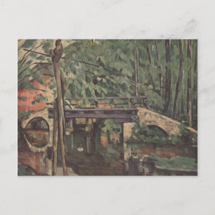 Maincy Bridge - Paul Cezanne - c1880 Feestdagenkaart
