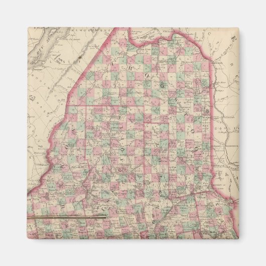 Maine 10 magneet (Voorkant)