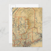 Maine 18 briefkaart (Voorkant / Achterkant)