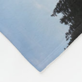 Maine, Acadia National Park, Moonset Fleece Deken (Hoek)