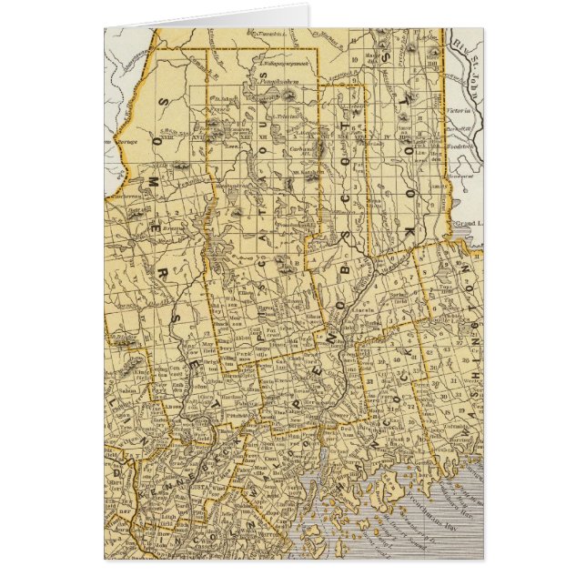 Maine Atlas Map (Voorkant)