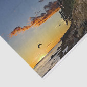 Maine Bass Harbor Lighthouse Foto Tissuepapier (Detail)