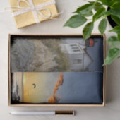 Maine Bass Harbor Lighthouse Foto Tissuepapier (Geschenk)