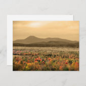 Maine Baxter State Park Mt. Katahdin Briefkaart (Voorkant / Achterkant)