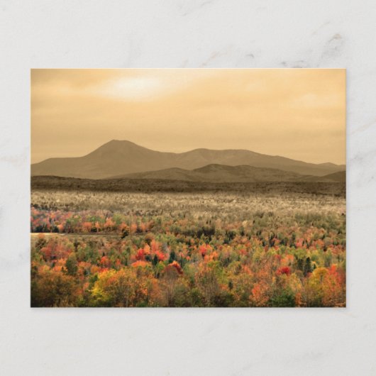 Maine Baxter State Park Mt. Katahdin Briefkaart (Voorkant)