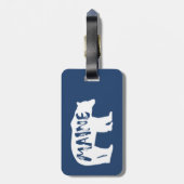 Maine Beer Bagagelabel (Achterkant verticaal)