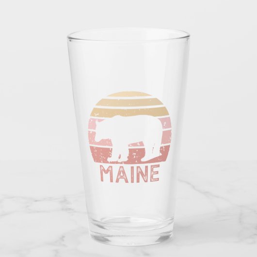 Maine Beer Glas (Voorkant)