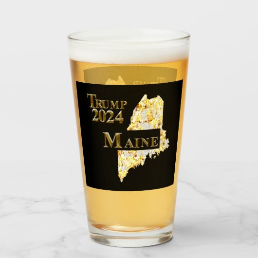 MAINE BIERGLAS GLAS (Voorkant gevuld)