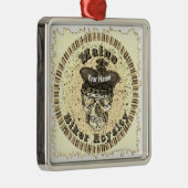 Maine Biker   Metalen Ornament (Rechts)