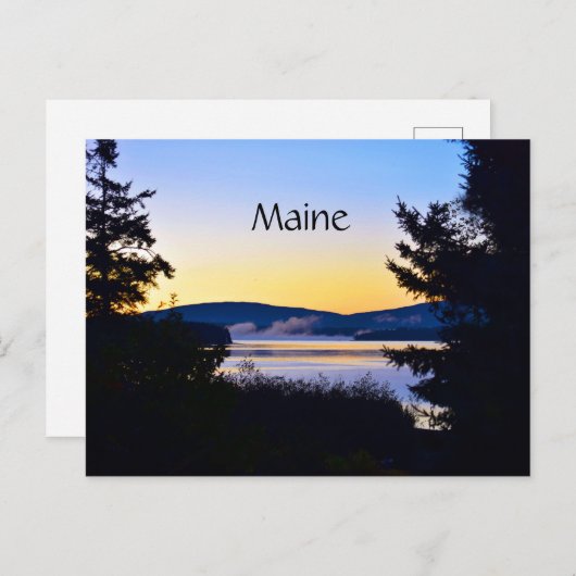 Maine Briefkaart (Voorkant / Achterkant)