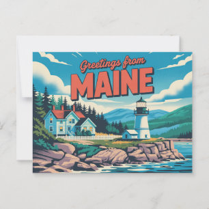 Maine Briefkaart