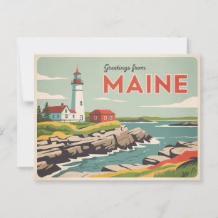 Maine Briefkaart