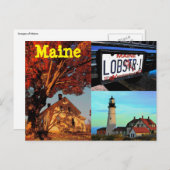 Maine Briefkaart (Voorkant / Achterkant)