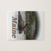 Maine Bull Moose Legpuzzel (Horizontaal)