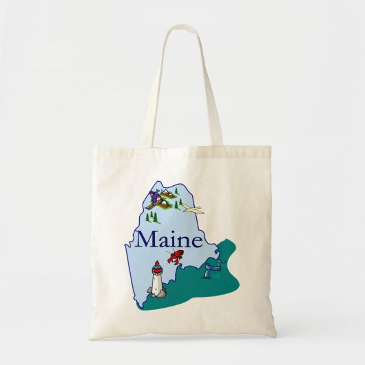 Maine Canvas tas (Voorkant)