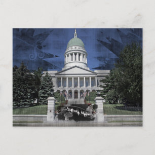 maine captiol briefkaart