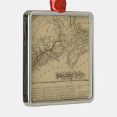 Maine Central Railroad Metalen Ornament (Rechts)