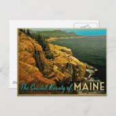 Maine Coast Briefkaart (Voorkant / Achterkant)