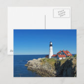 Maine Coastal Lighthouse Briefkaart (Voorkant / Achterkant)