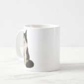 Maine Coon black and white Mug (Devant gauche)