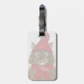 Maine Coon Cat Bagagelabel (Achterkant verticaal)