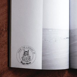 Maine Coon Cat, boek uit de bibliotheek van Rubberstempel