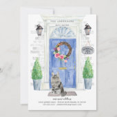 Maine Coon Cat Door Bewegende Aankondiging (Voorkant)