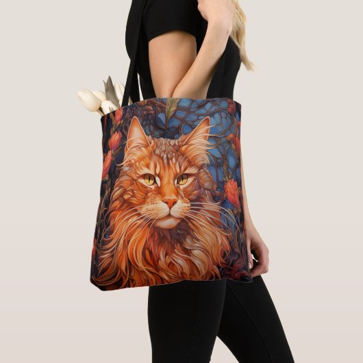 Maine Coon cat Draagtas (Dichtbij)