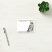 Maine Coon Cat | Funny Editable Text Post-it® Notes (Kantoor)