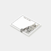 Maine Coon Cat | Funny Editable Text Post-it® Notes (Schuin)