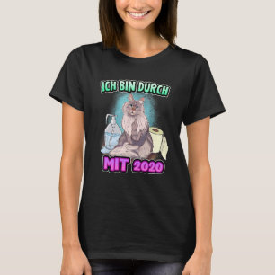 Maine Coon Cat Gezegden Toilet Paper Humor T-shirt