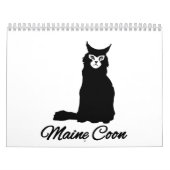 Maine coon cat kalender (Hoes)