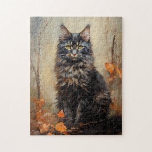 Maine Coon cat Legpuzzel