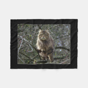 Maine Coon Cat Pet Fleece Deken
