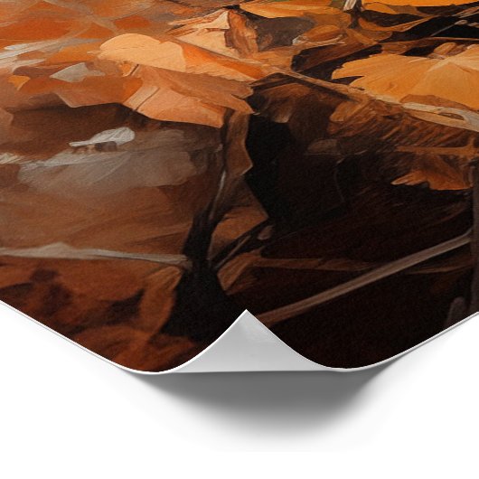 Maine Coon cat Poster (Hoek)