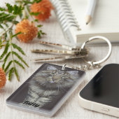 Maine Coon Cat Sleutelhanger (Voorkant Rechts)