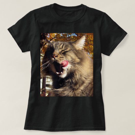 Maine Coon Cat T-Shirt (Design voorkant)